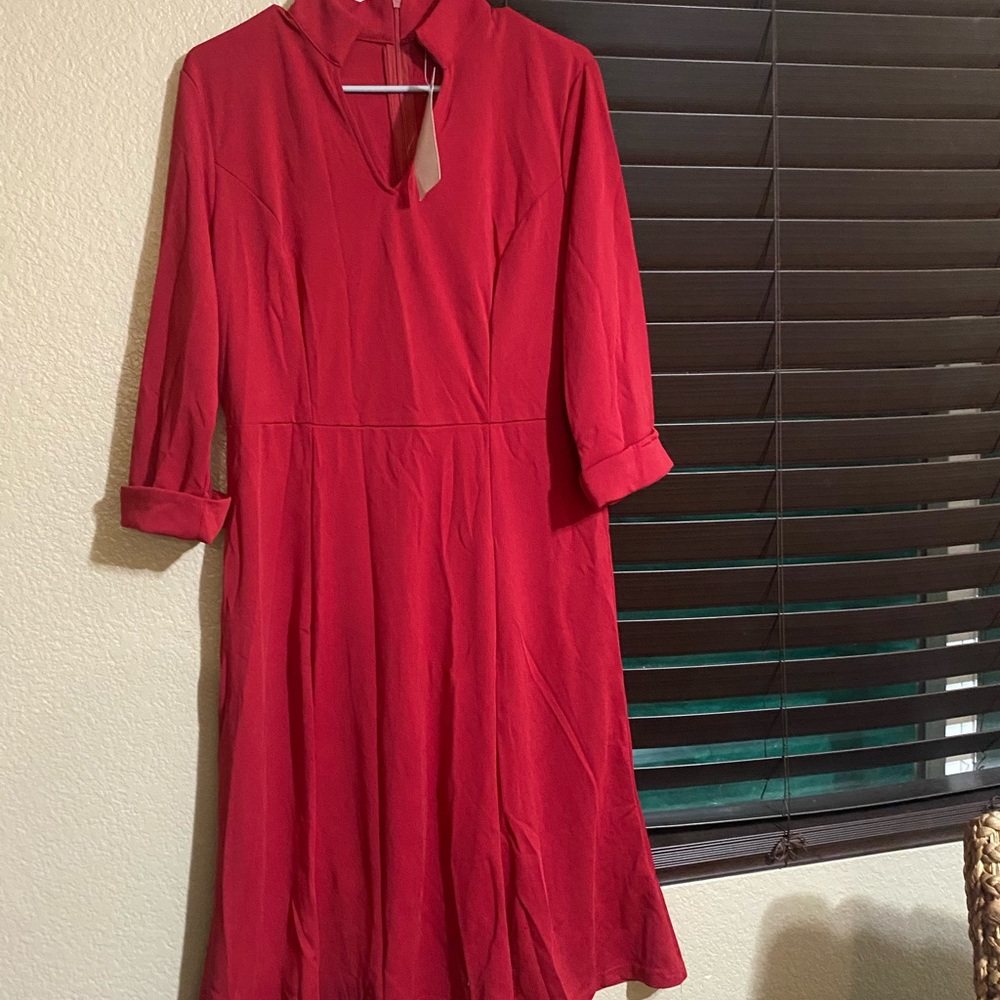 Red dress size XL